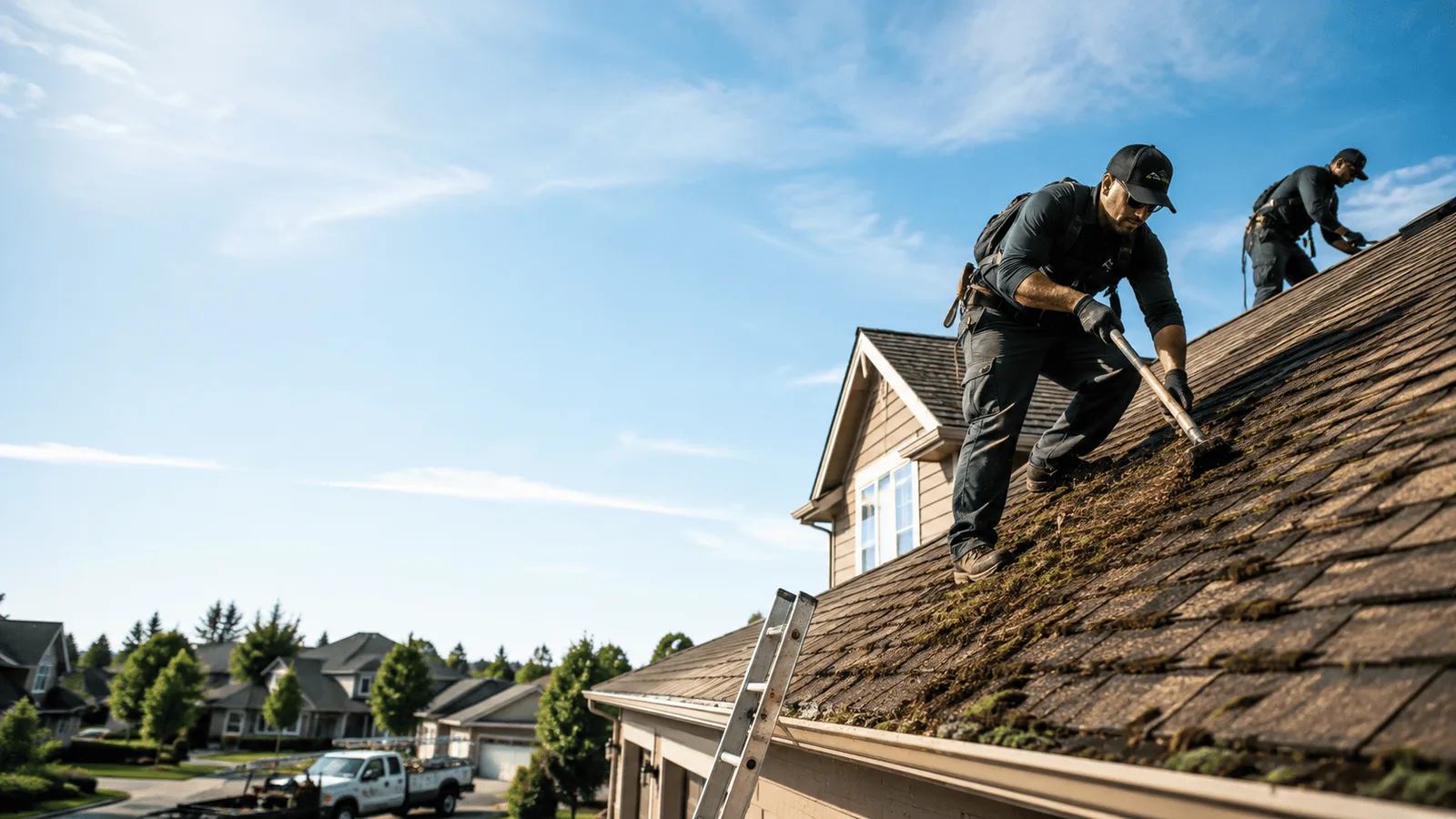 Roof Moss Removal in Cornish, ME near me